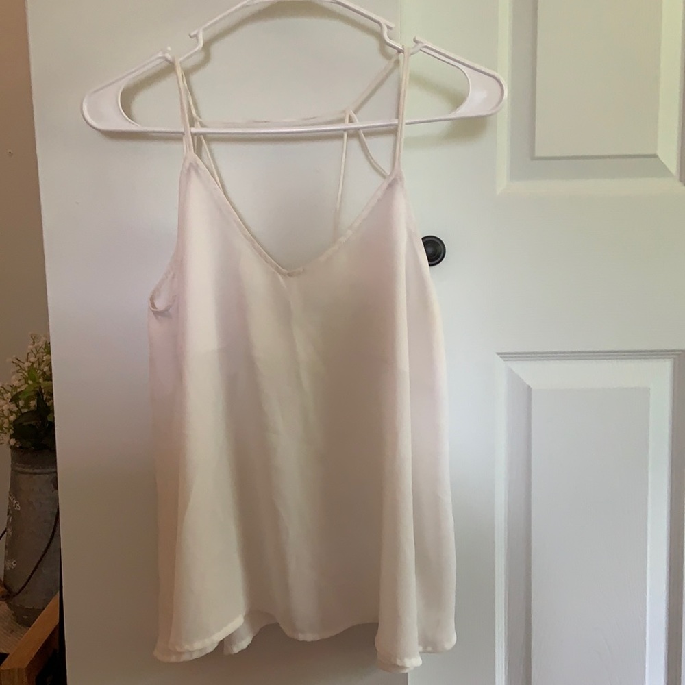 White tank top